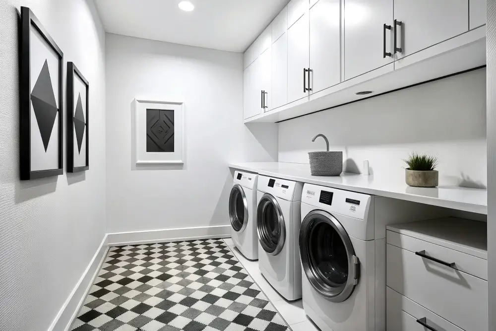 Laundry Cabinet Layouts That Reduce Daily Clutter